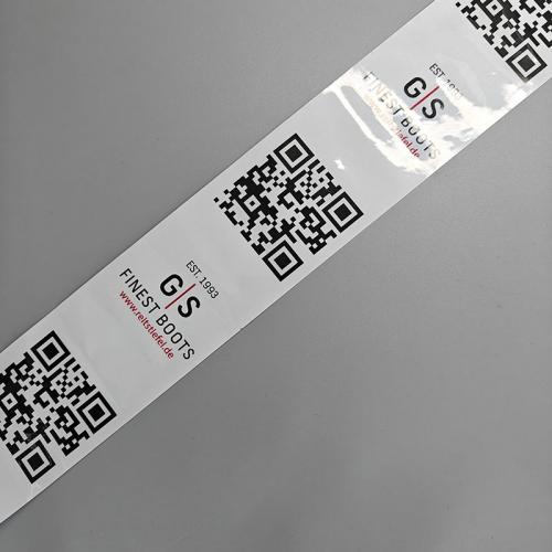 GS packaing tape White Packaging tape With Two Color printing in Roll